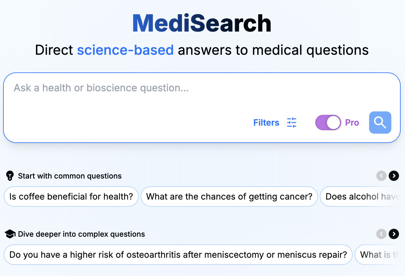 MediSearch Review: A Medical AI Search Engine for Patients, Clinicians & Medical Writers