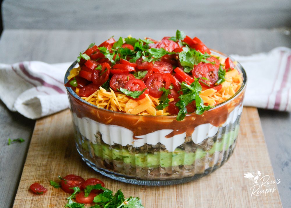 Healthy 7-Layer Dip